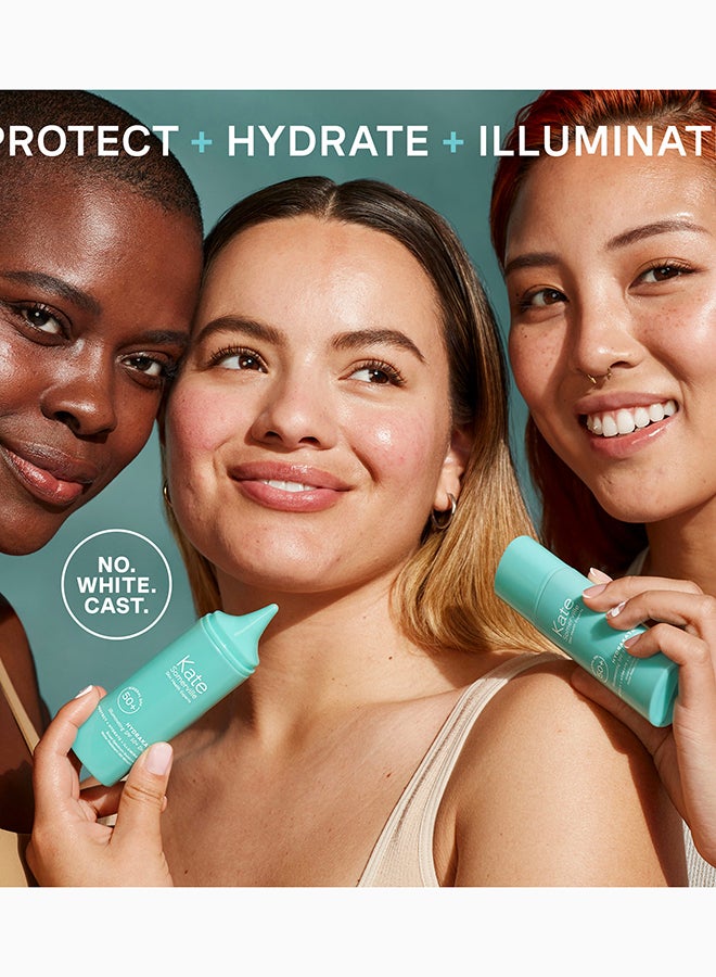 Kate Somerville HydraKate Illuminating SPF 50+ Drops – Broad Spectrum Sunscreen Serum for Glow & UV Protection - Image 3